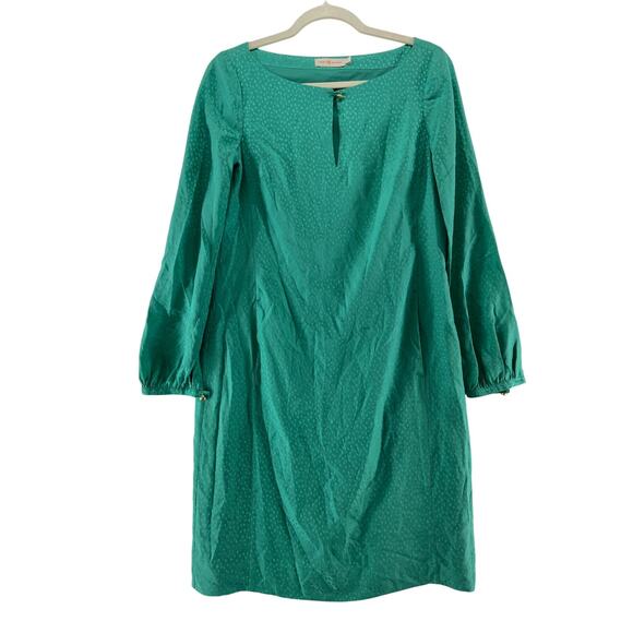 Tory Burch Dresses & Skirts - Tory Burch‎ Kathy Silk Dress Size 2 Green